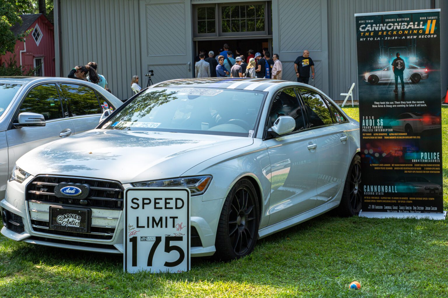 Cannonball Run drivers fill Old Westbury Gardens with courage and class