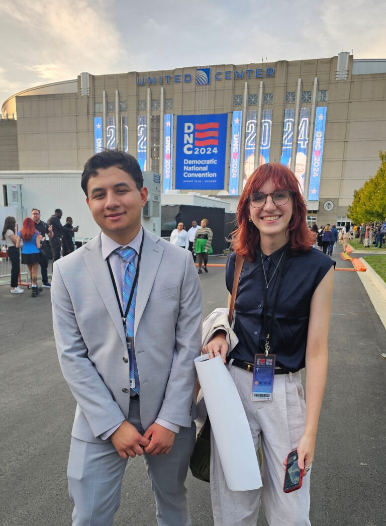 Hofstra journalism students reflect on DNC reporting experience