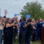 Trump rally draws thousands of supporters — and a protest